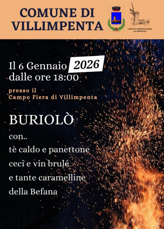 Locandina Buriolò a Villimpenta (MN)