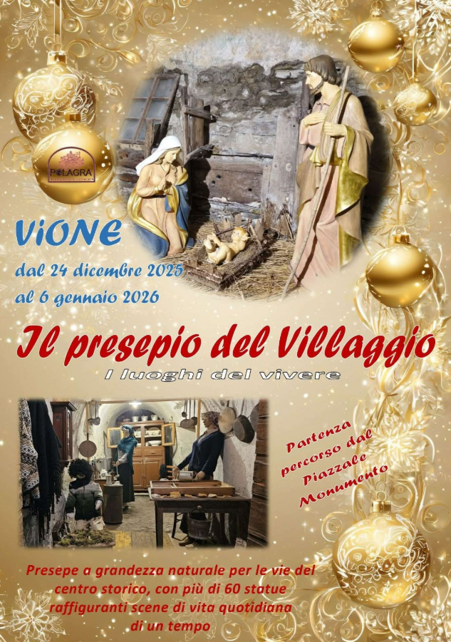 Locandina Il presepio del villaggio