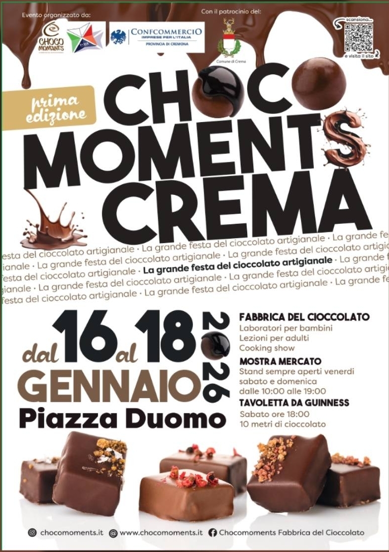 Locandina Chocomoments a Crema