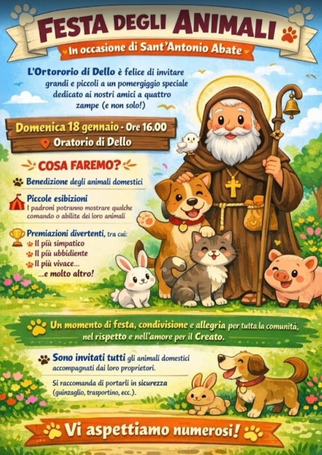 Locandina Festa degli Animali