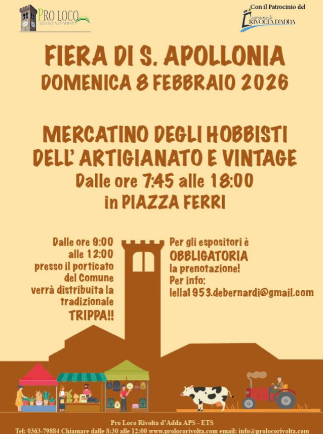 Locandina Fiera di S. Apollonia