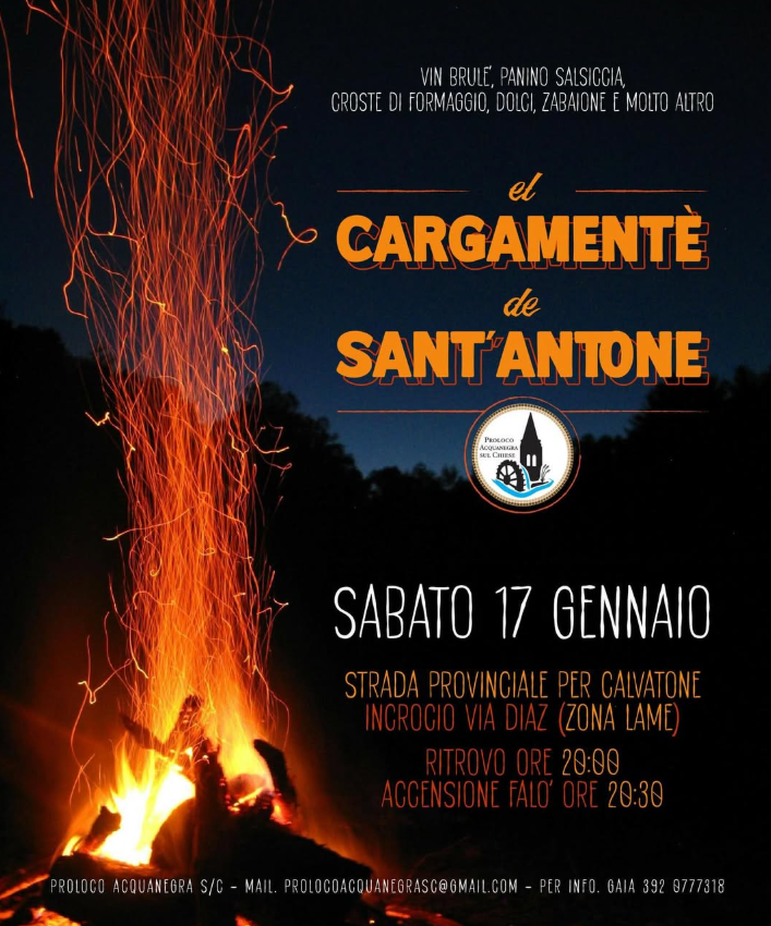 Locandina Cargamente de Sant'Antone