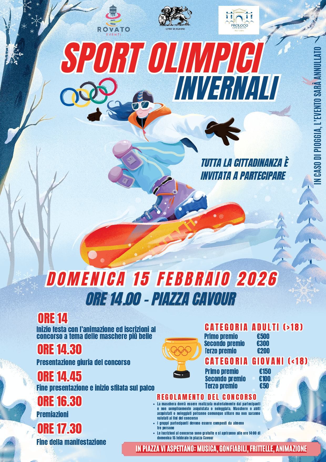 Locandina Carnevale a Rovato