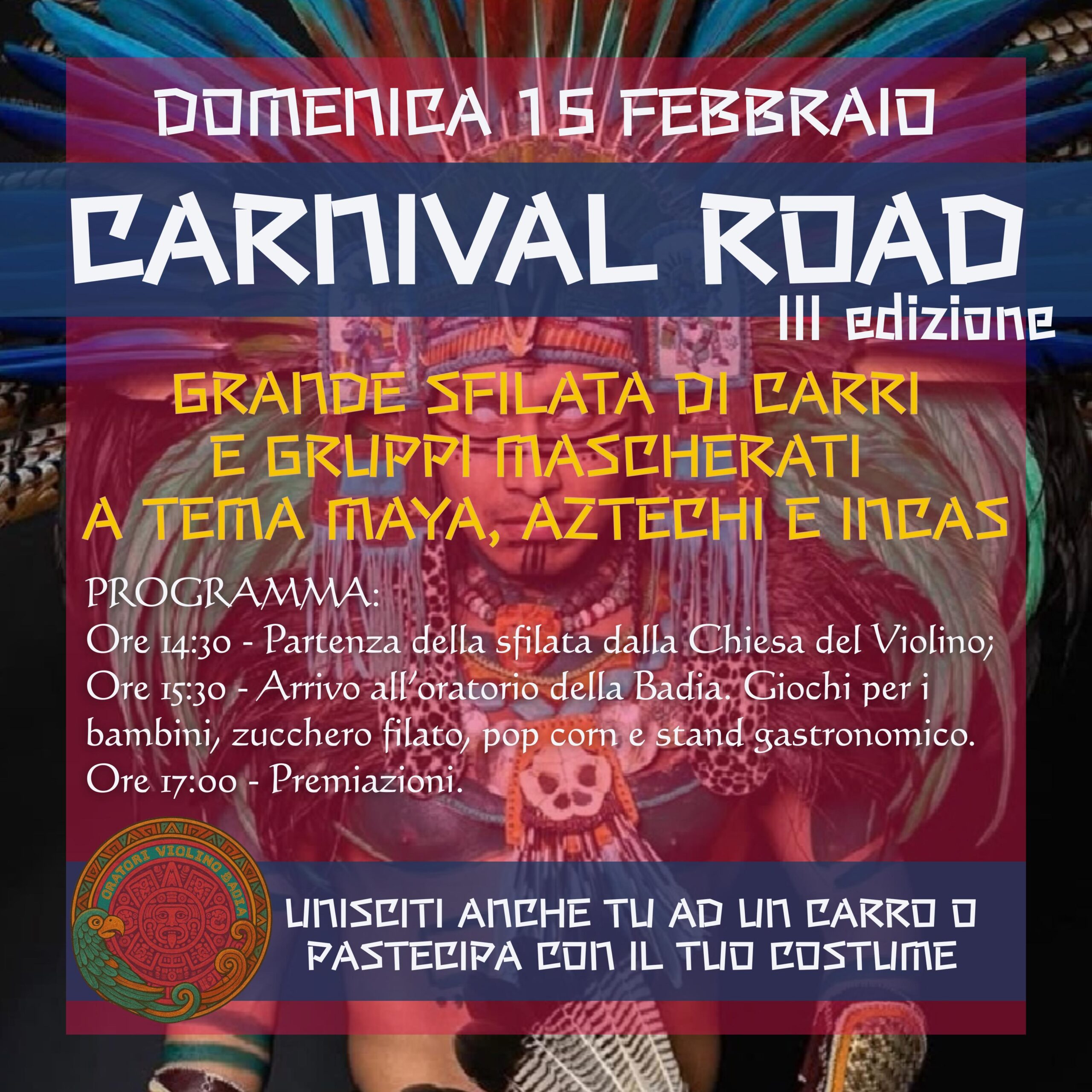 Locandina Carnival road 3a edizione