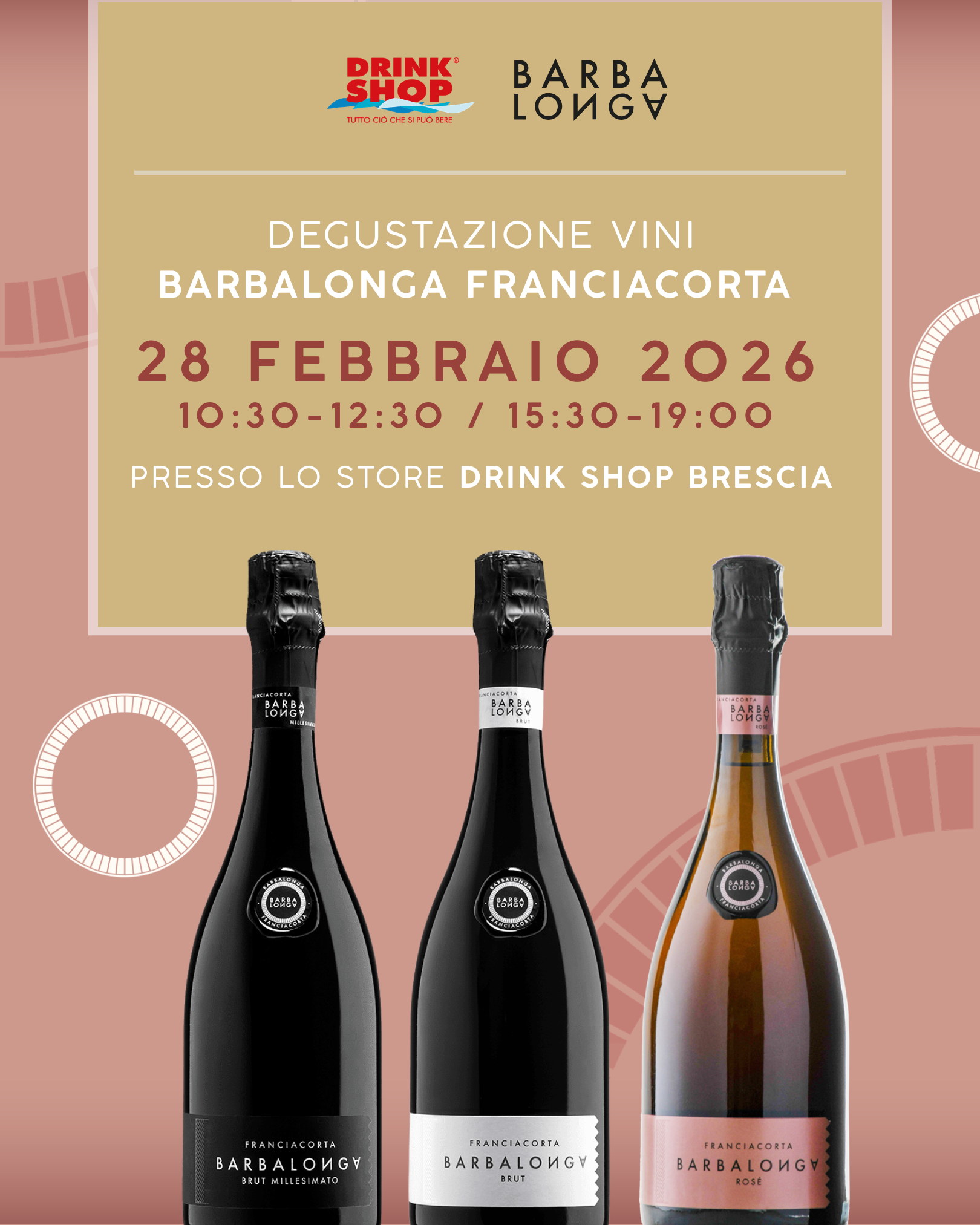 Locandina Degustazione gratuita vini