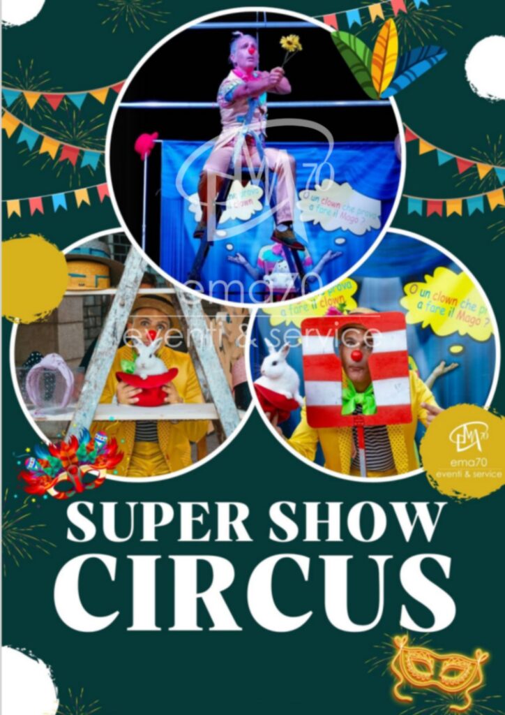 Locandina Super show circus