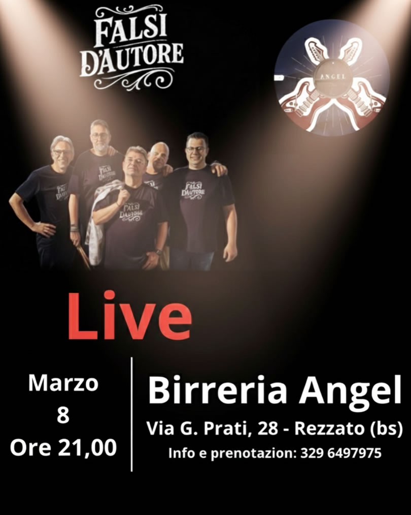 Band Falsi Autore live