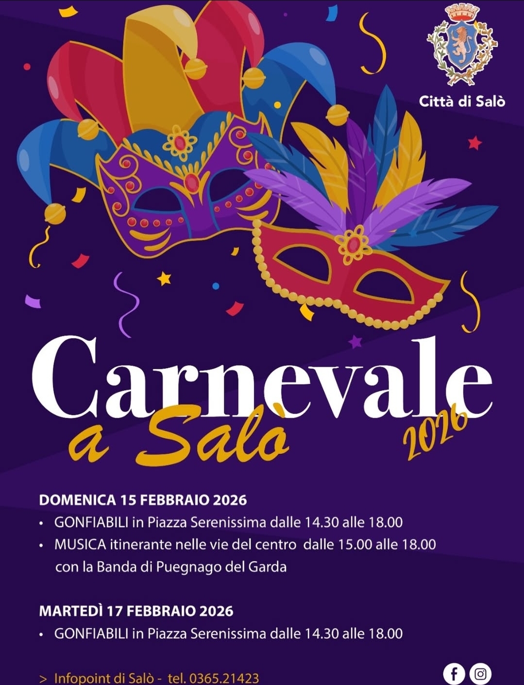 Locandina Carnevale a Salò
