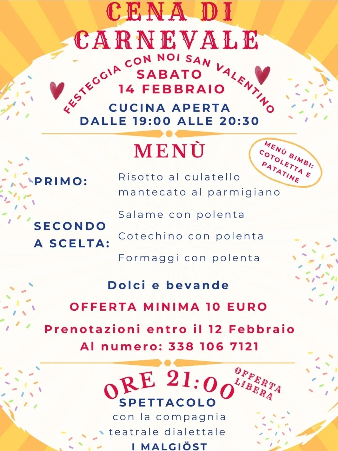 Locandina Cena in maschera a Derovere