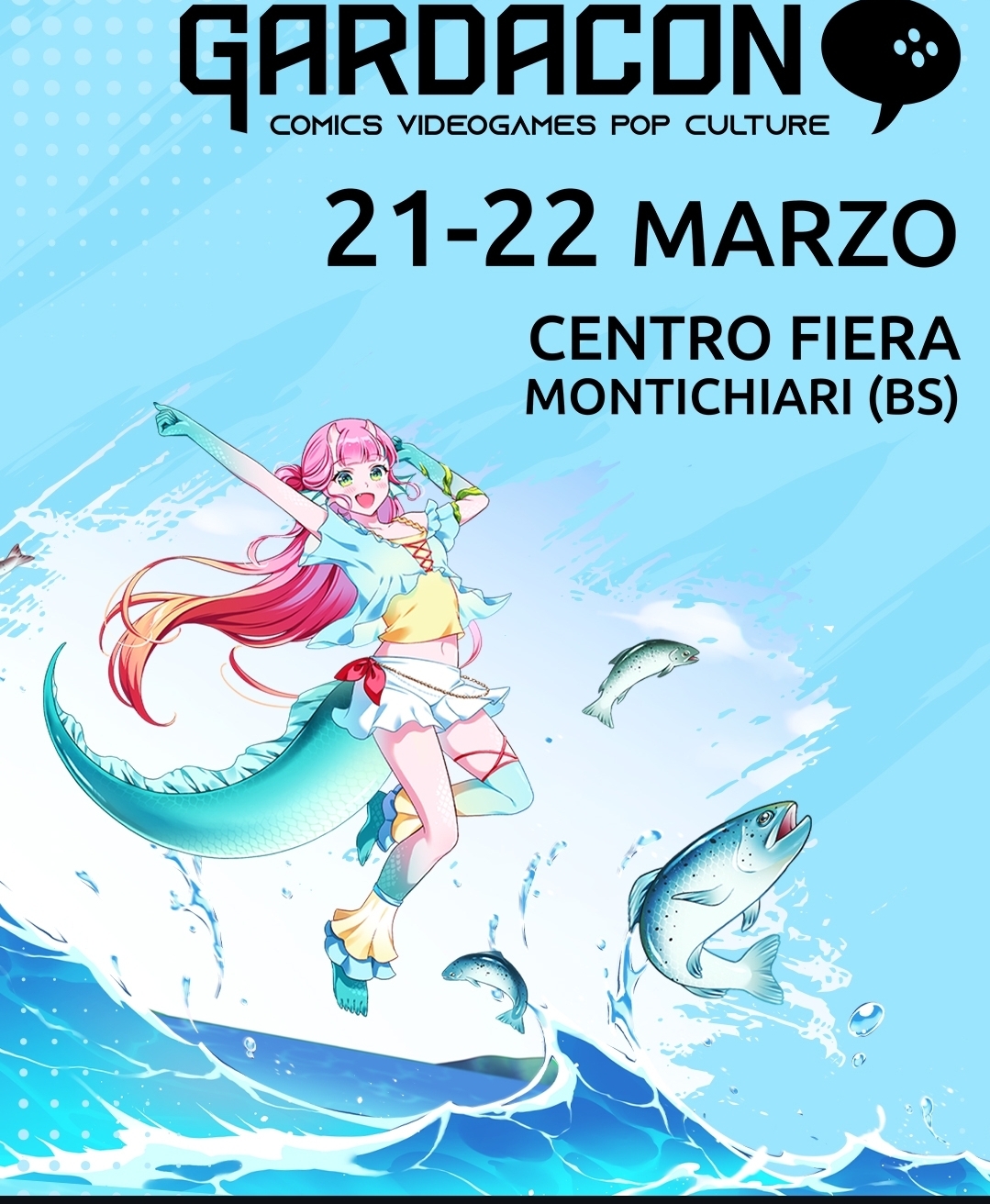 Locandina GardaCon a Montichiari