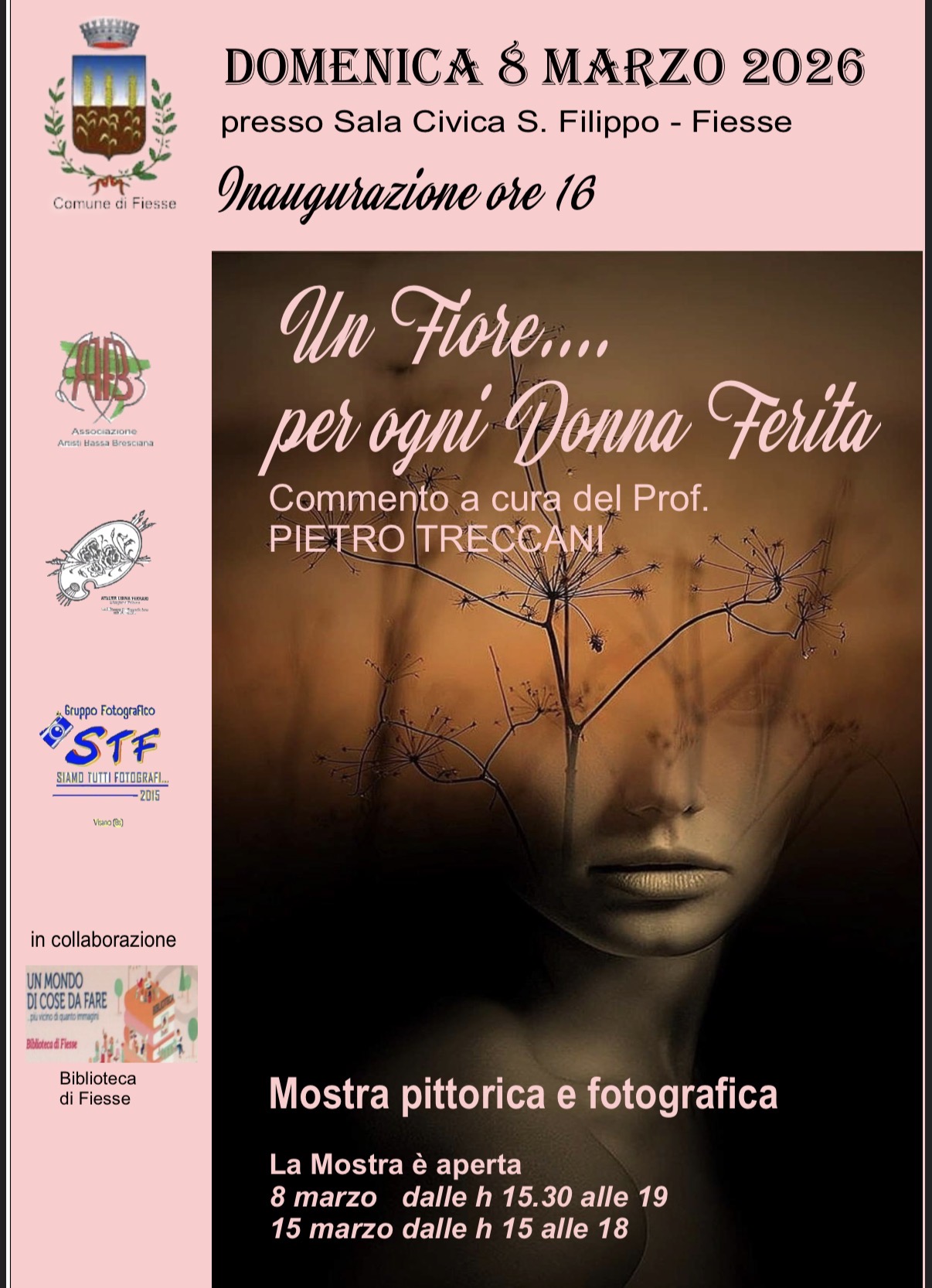 Locandina Mostra pittorica e fotografica
