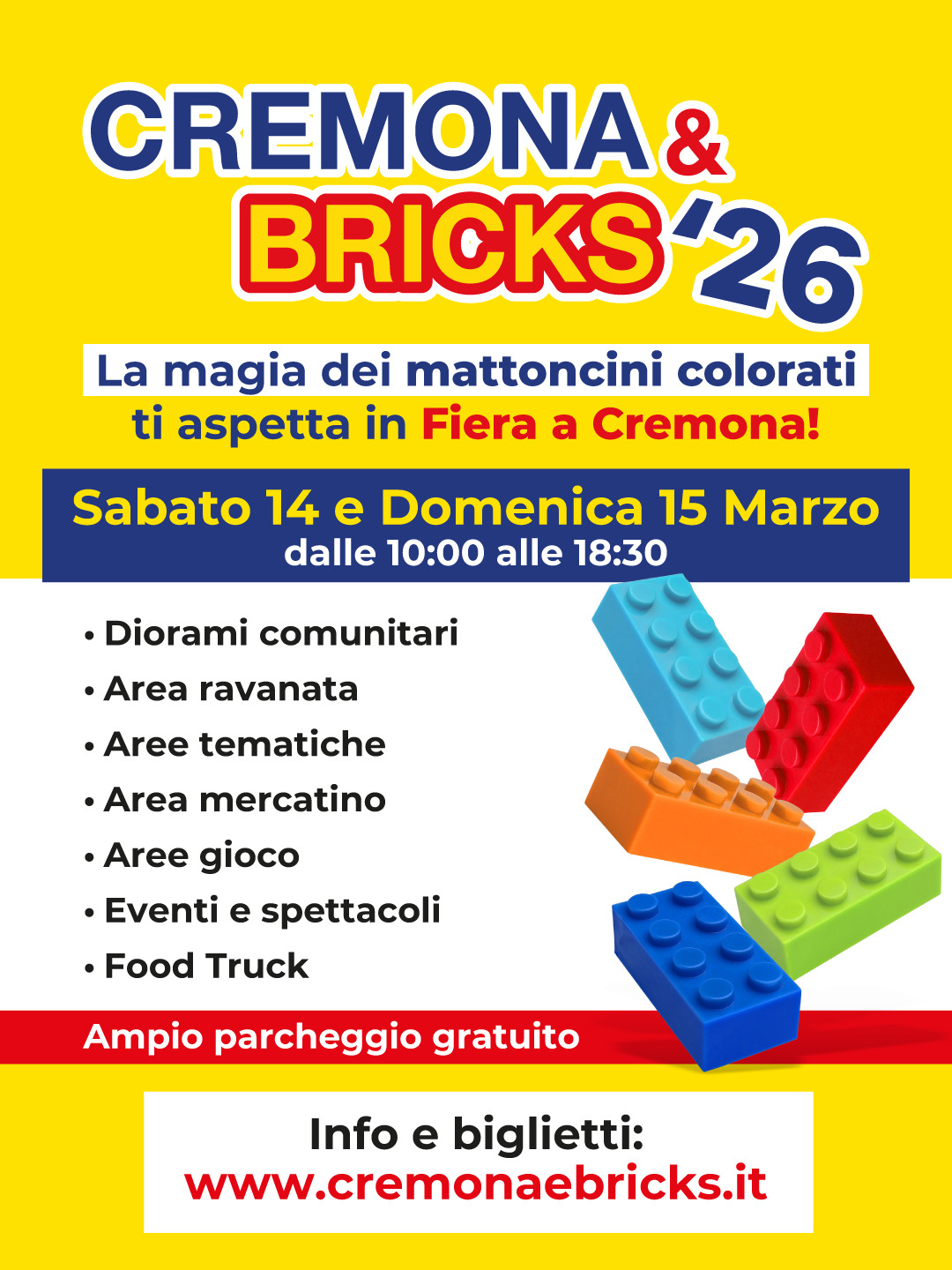 Locandina Cremona & bricks 2026