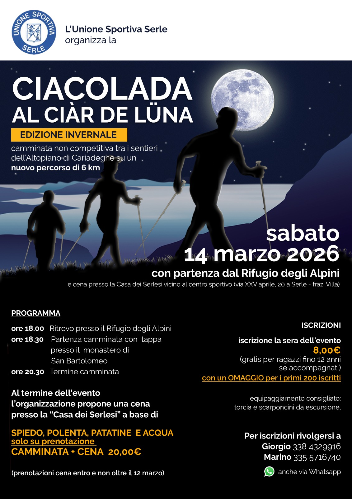 Locandina Ciacolada al ciár de lüna