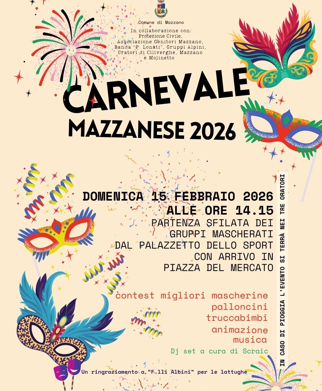Locandina Carnevale a Mazzano
