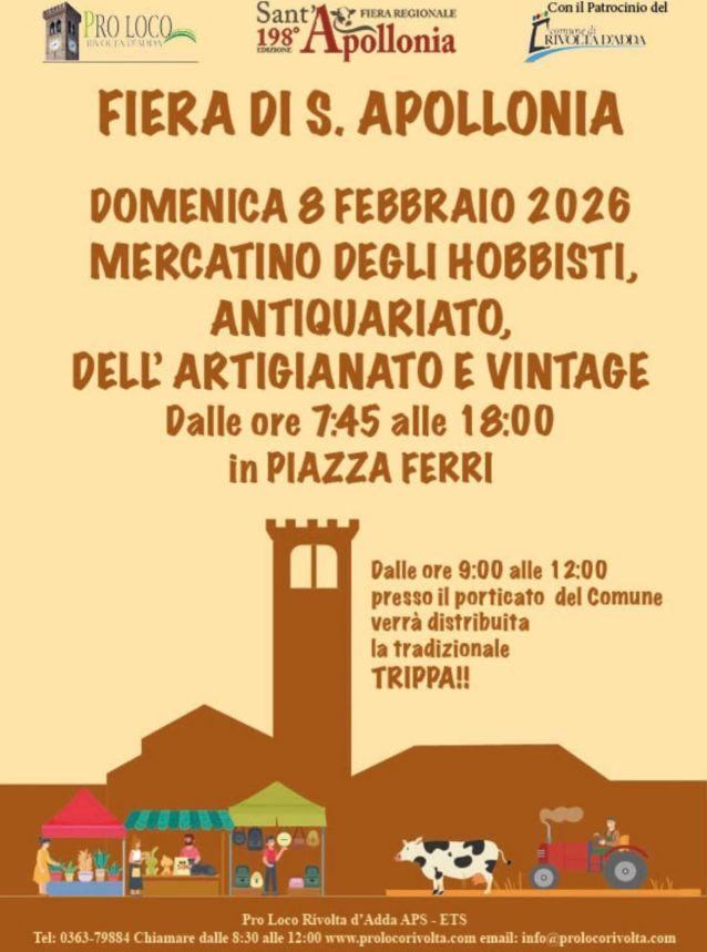 Locandina Fiera di S. Apollonia