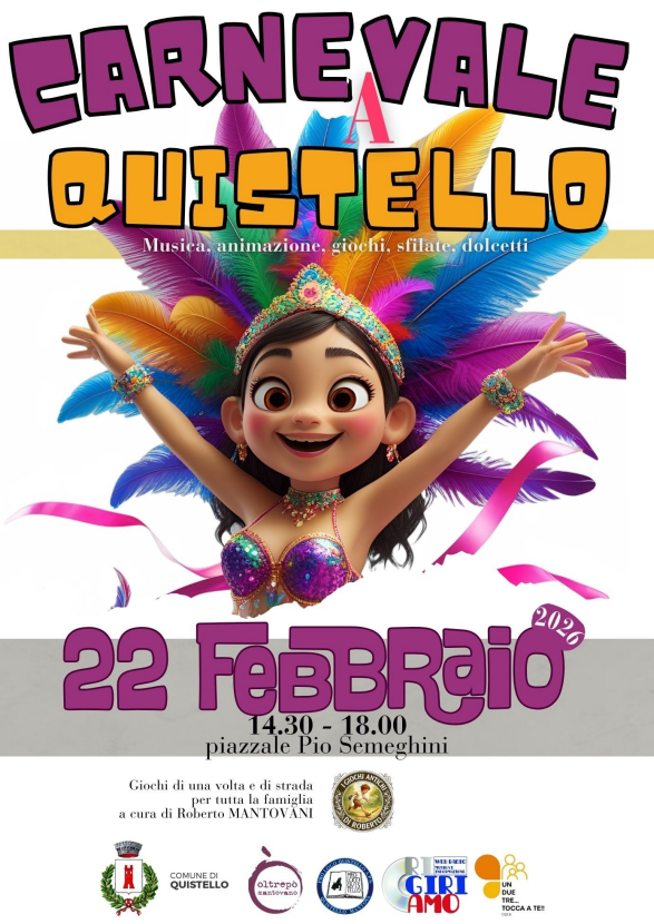 Locandina Carnevale di Quistello