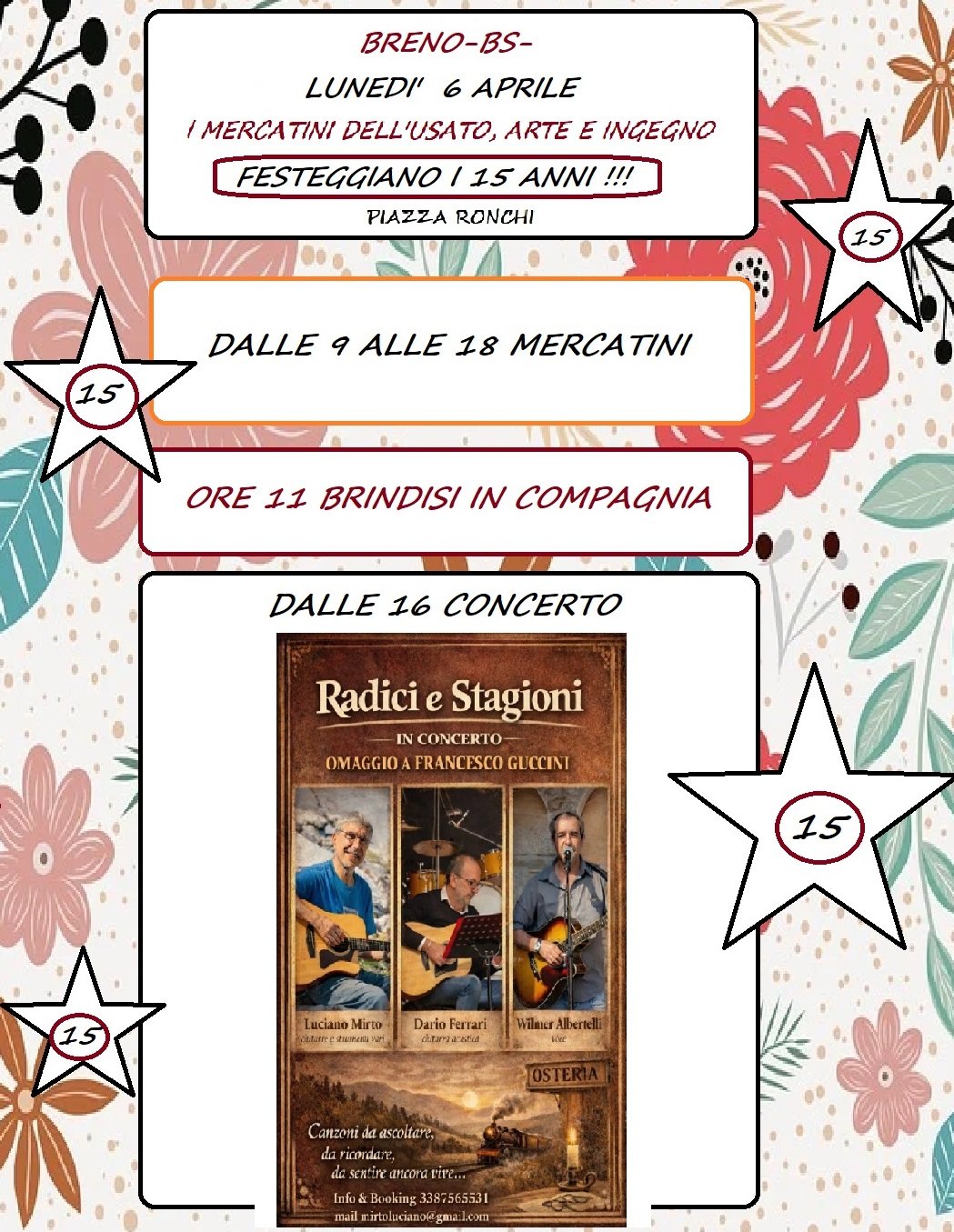 Locandina Mercatini dell'usato arte