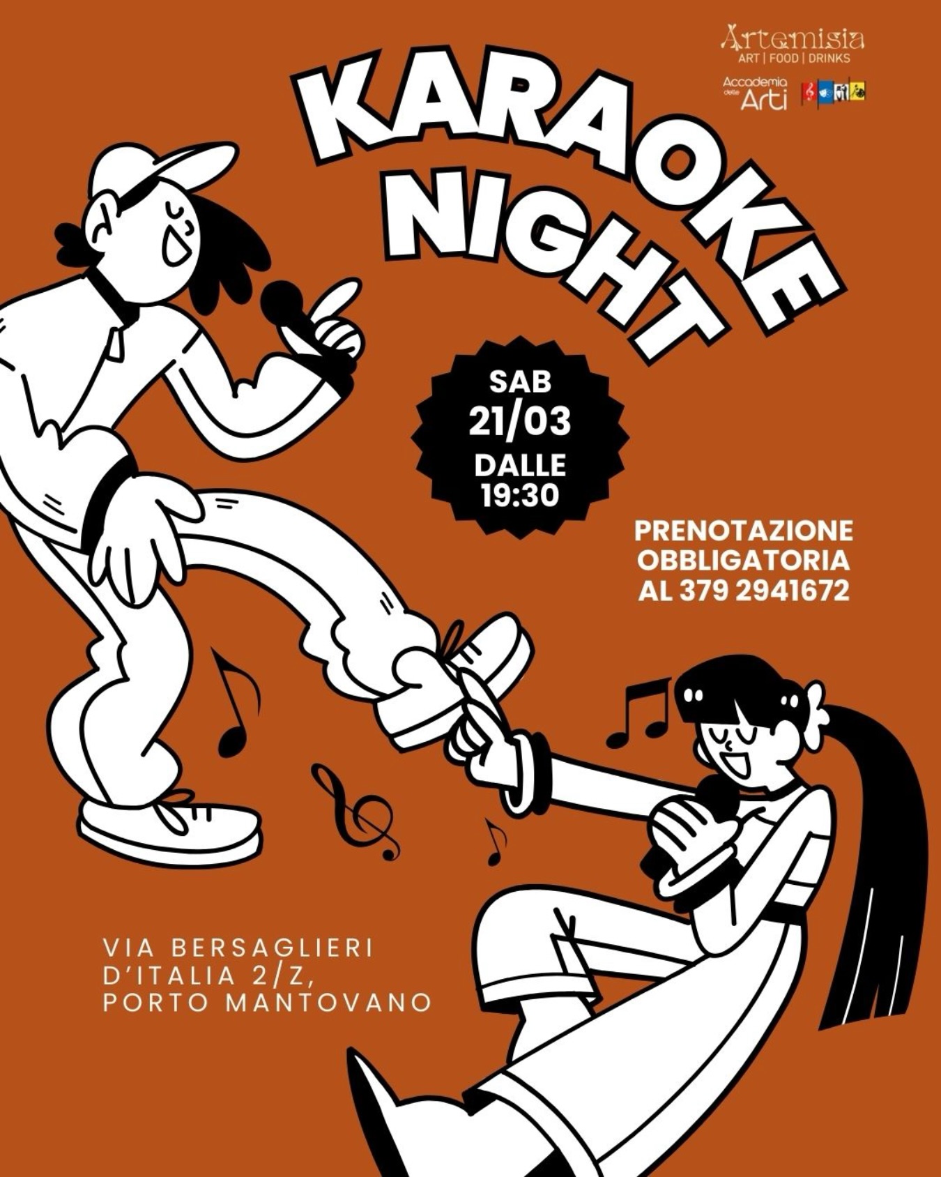 Locandina Karaoke night