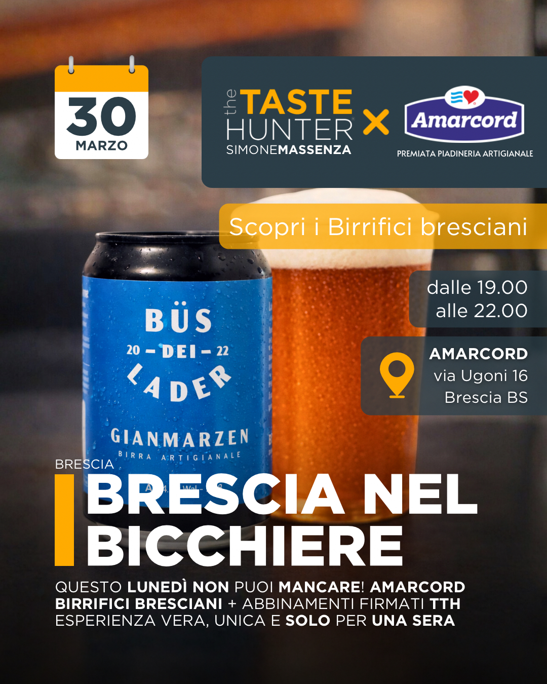 Locandina Brescia nel bicchiere