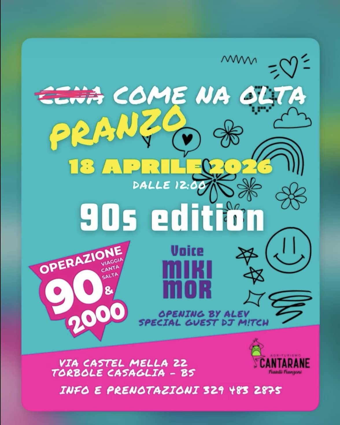 Locandina Pranzo come na ölta