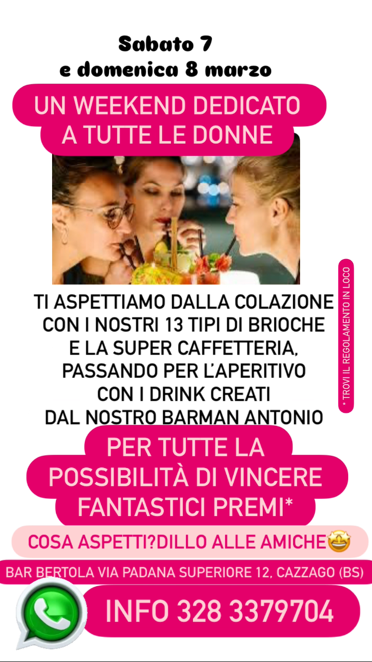 Locandina Un weekend  dedicato alle donne