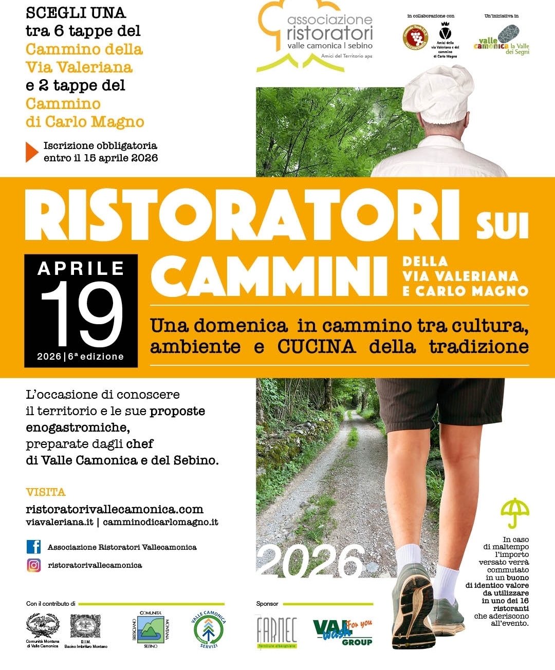 Locandina Ristoratori sui cammini