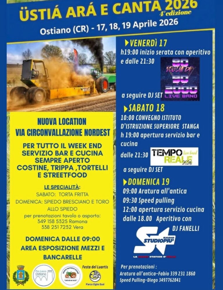 Ustia Ara e Canta a Ostiano