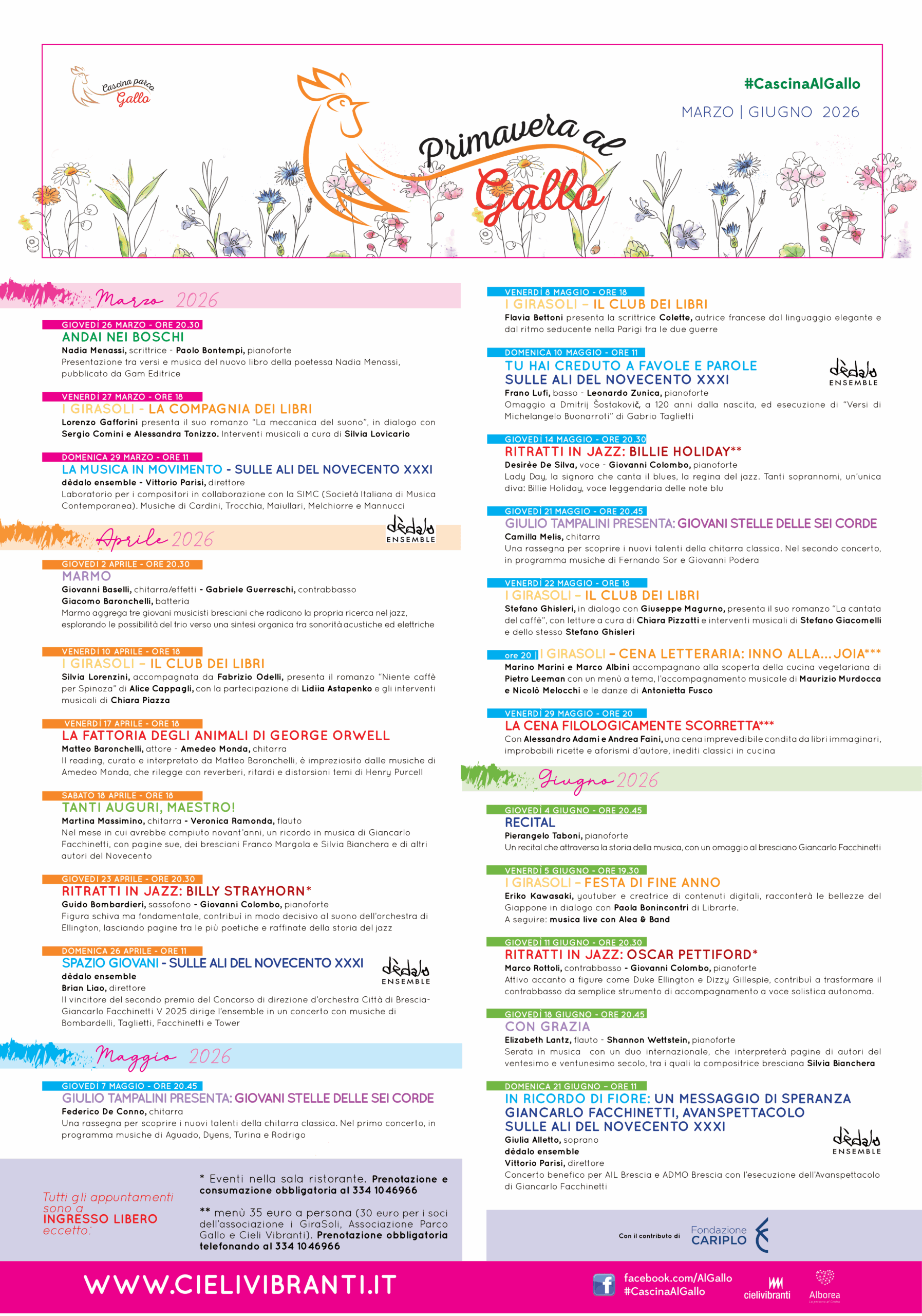 Locandina Primavera al gallo