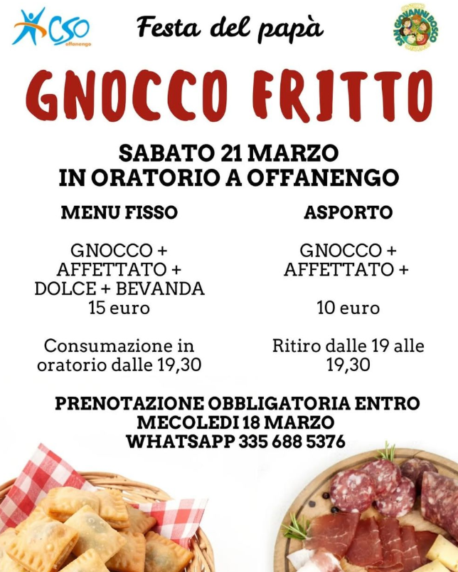 Locandina Gnocco fritto