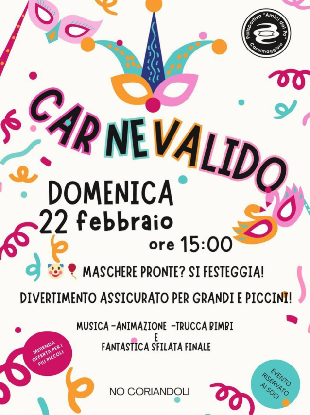 Locandina Carnevalido