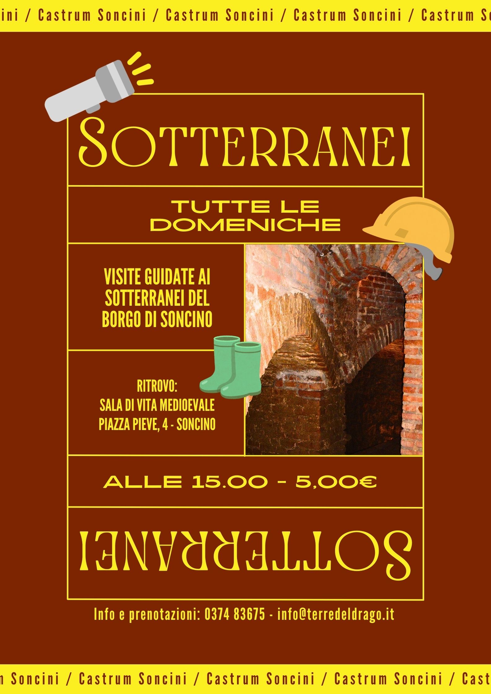 Locandina Soncino sotterranea