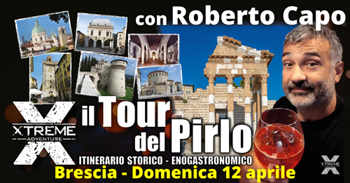 Locandina Il tour del pirlo di Brescia