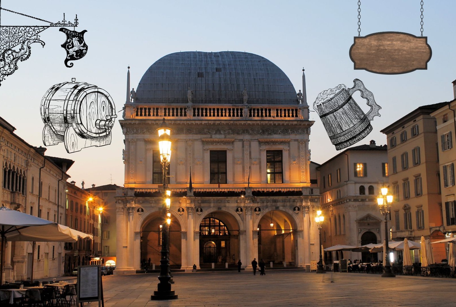 Locandina Brescia a tavola