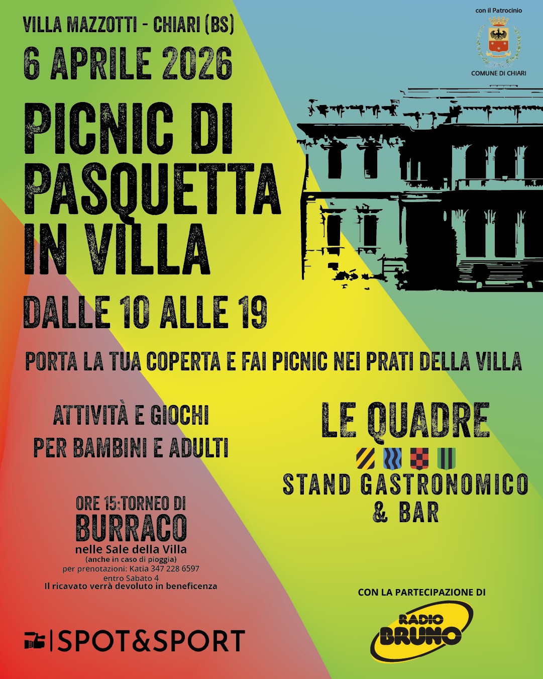 Locandina Pasquetta in villa