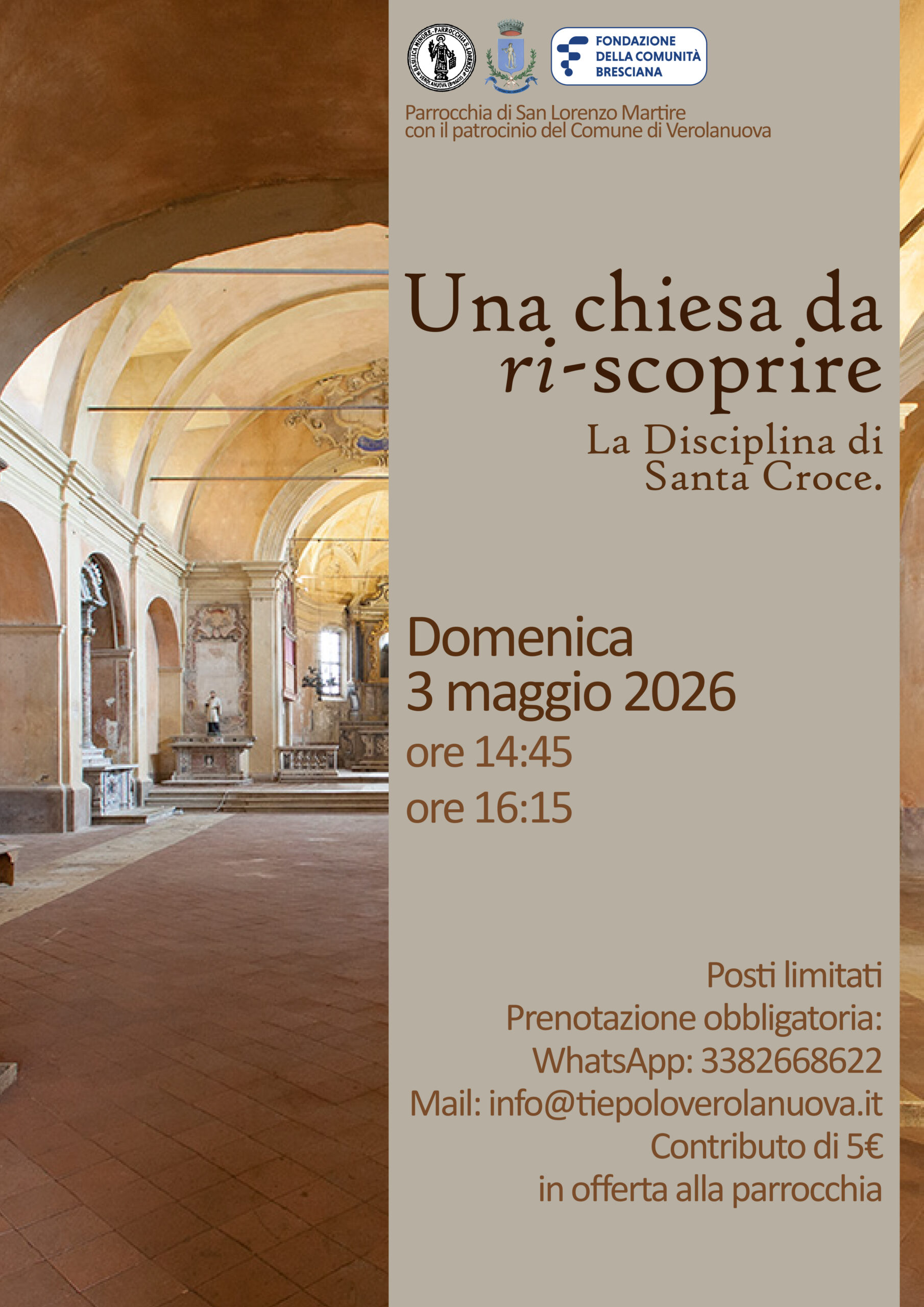 Locandina Una chiesa da ri-scoprire