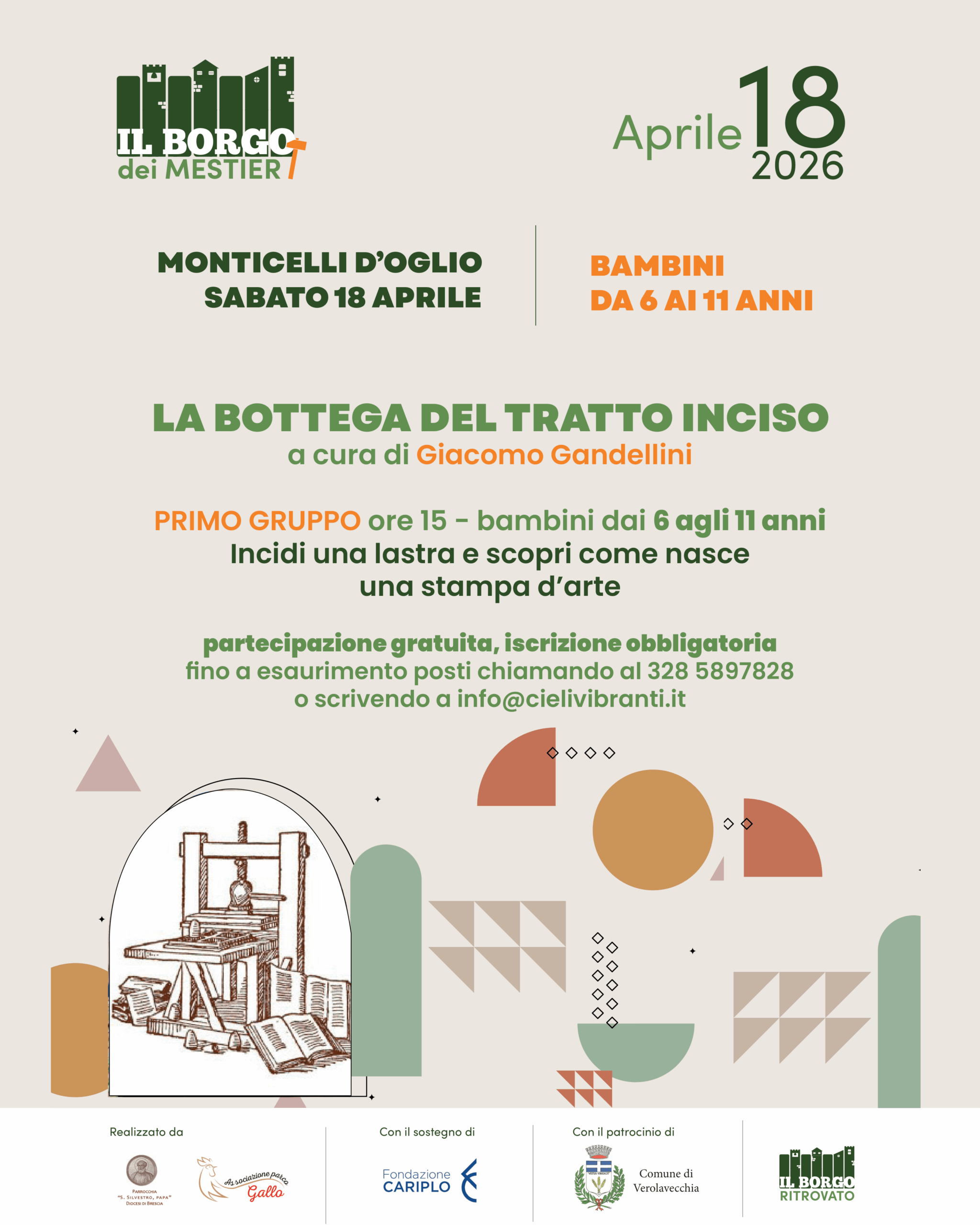 Locandina La bottega del tratto inciso