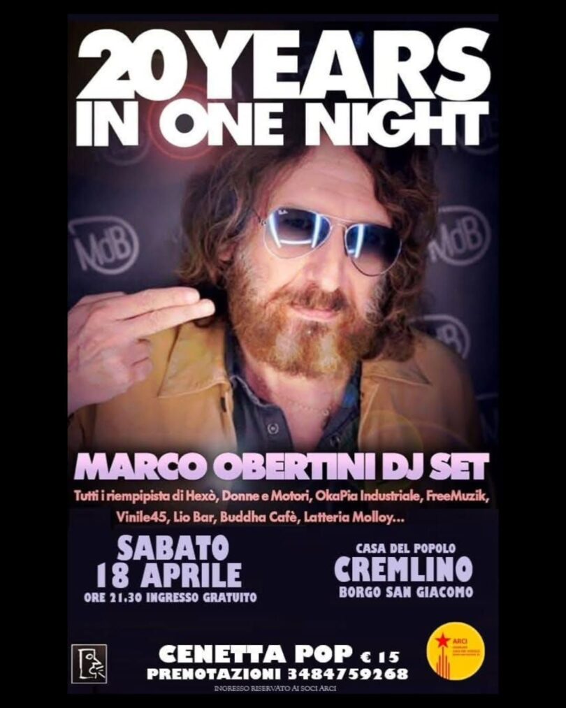 Locandina 20 years in one night