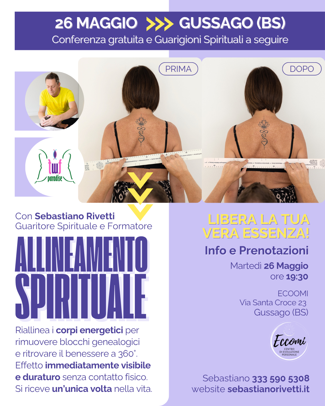 Locandina Allineamento spirituale