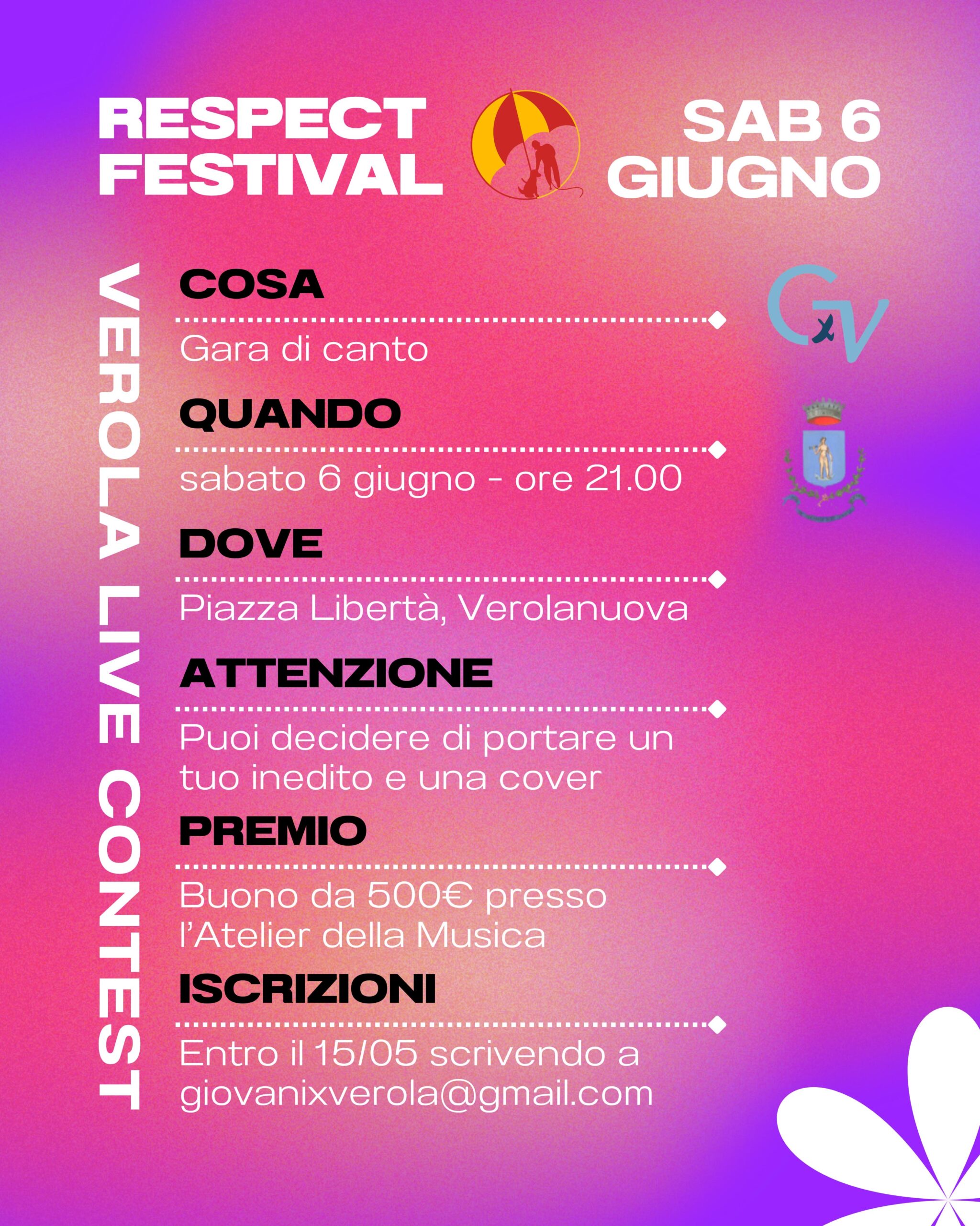 Locandina Verola live contest