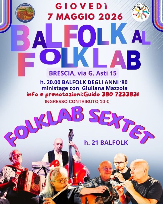 Locandina Serata di ballo folk