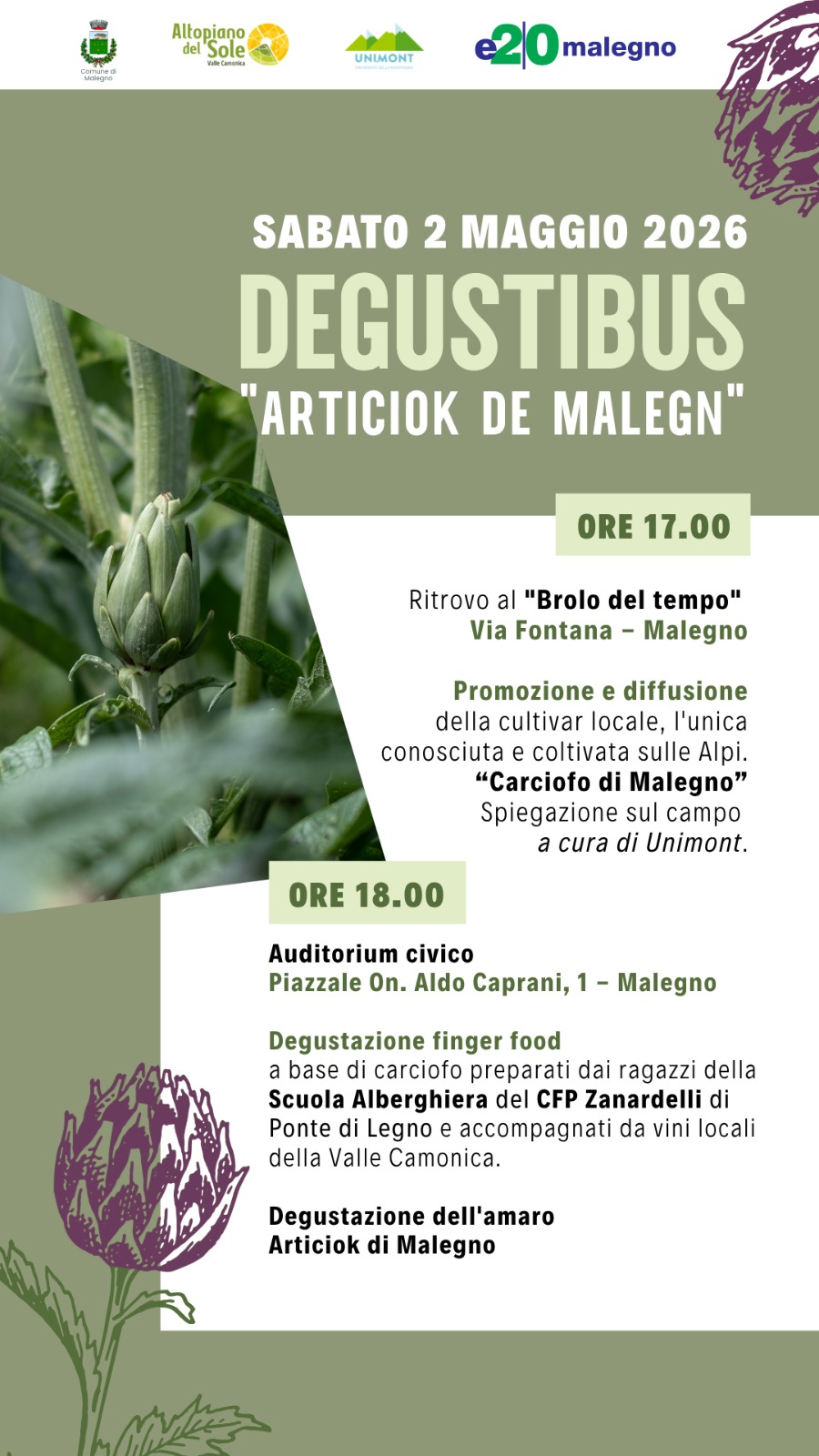 Locandina De gustibus: articiok de malegn
