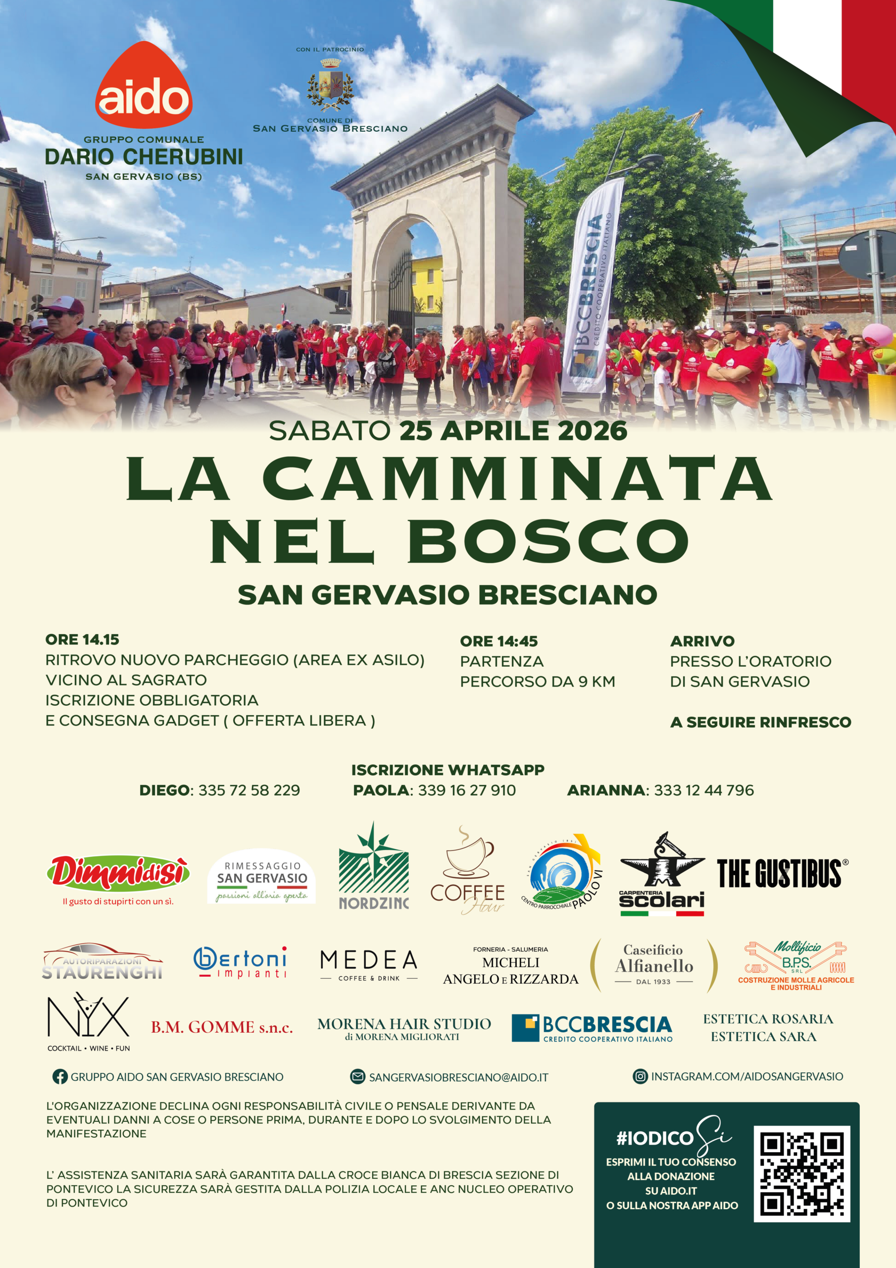 Locandina La camminata nel bosco