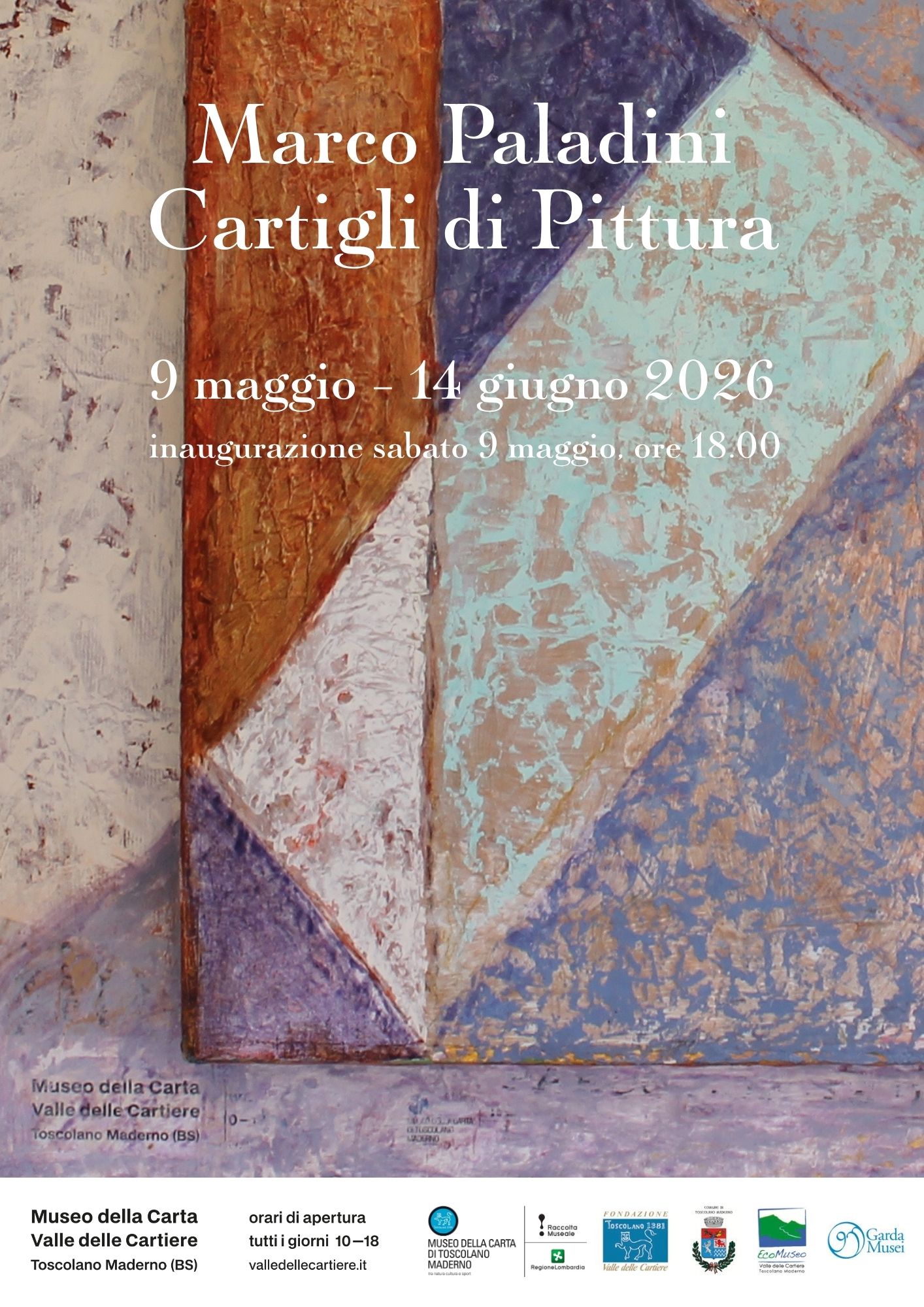 Locandina Mostra marco paladini