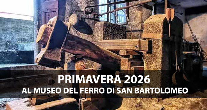 Locandina Riapertura del museo del ferro