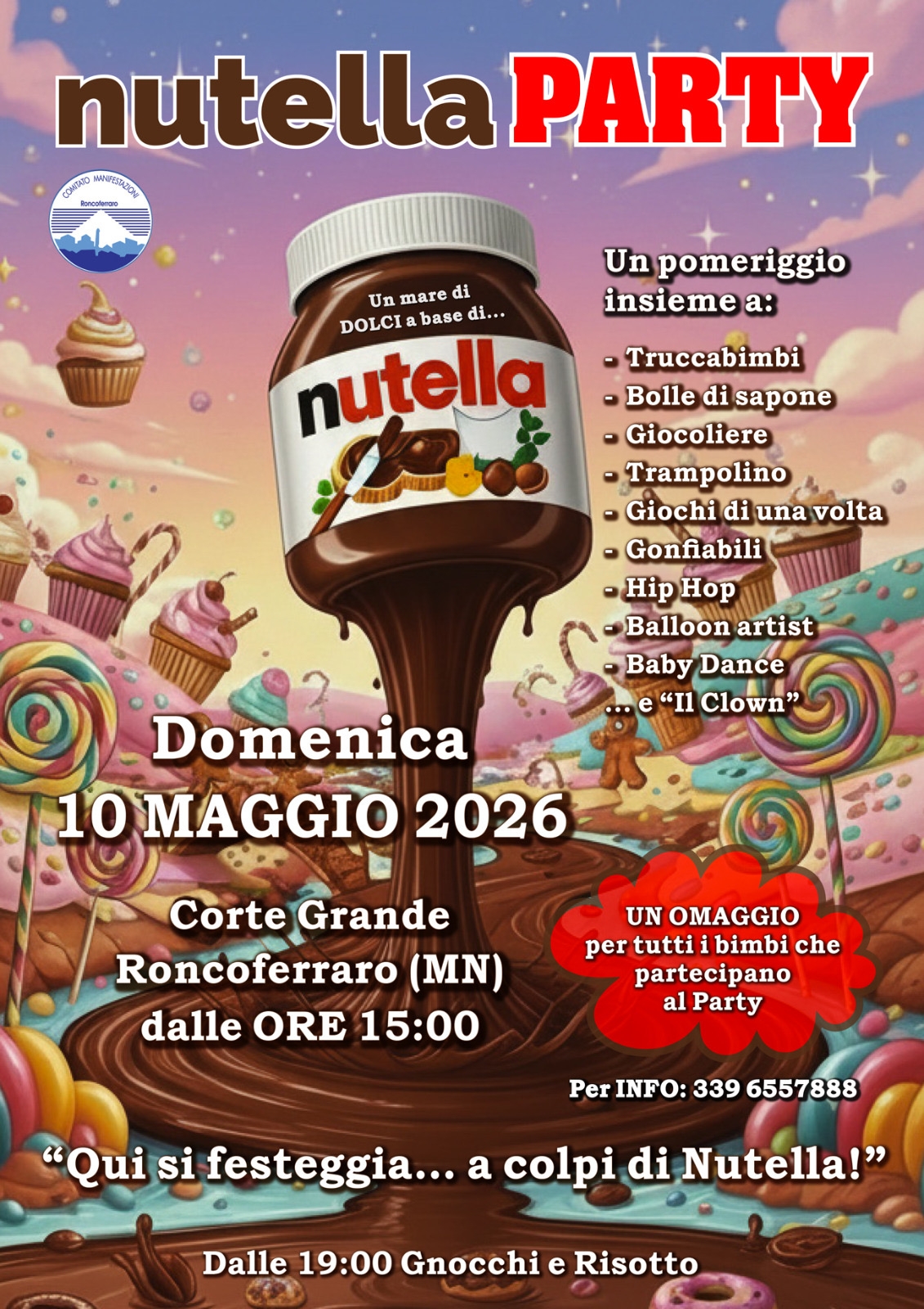 Locandina Nutella party