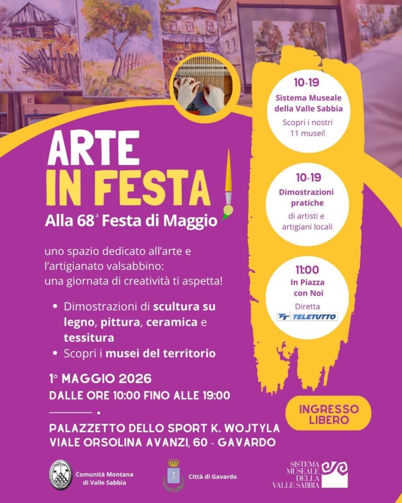 Locandina Arte in Festa a Gavardo