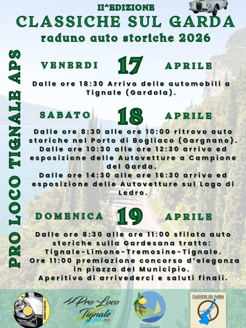 Locandina Classiche sul Garda 2026