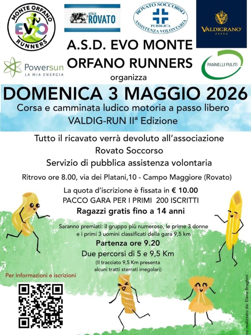 Locandina Corsa e camminata