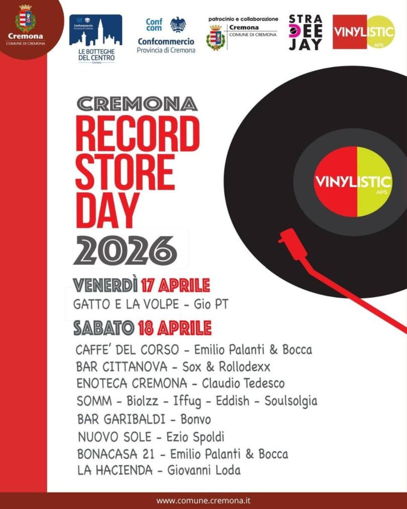 Locandina Cremona Record Store Day
