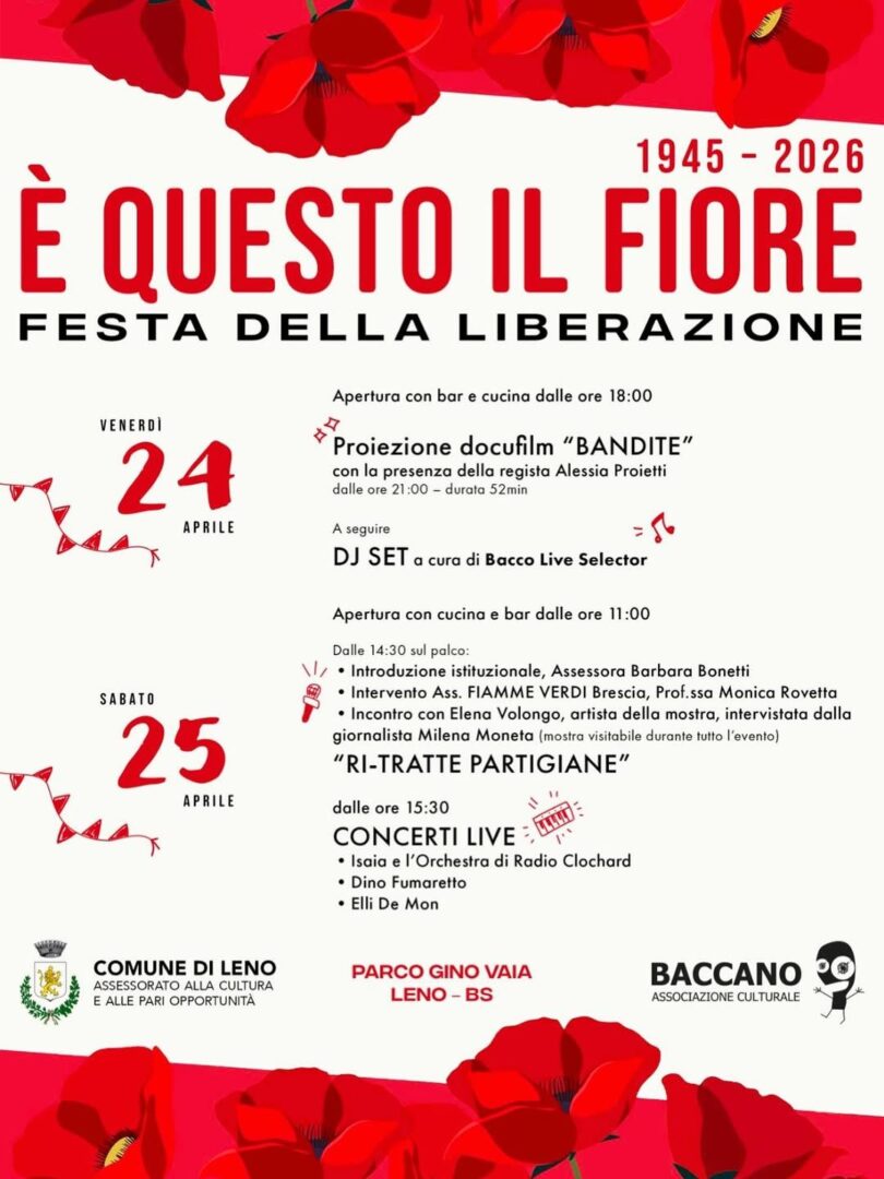 Locandina Festa della Liberazione
